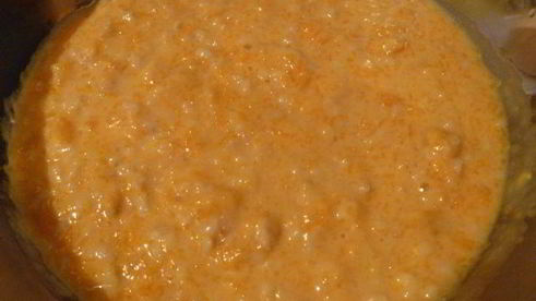 тыквенная каша с овсянкой