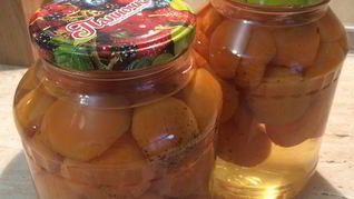 Абрикосы в сахарном сиропе на зиму