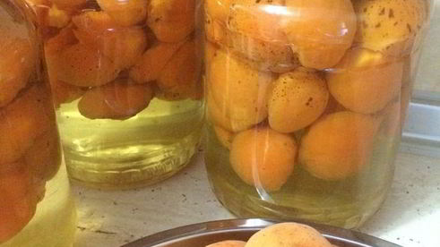 абрикосы в сахарном сиропе на зиму