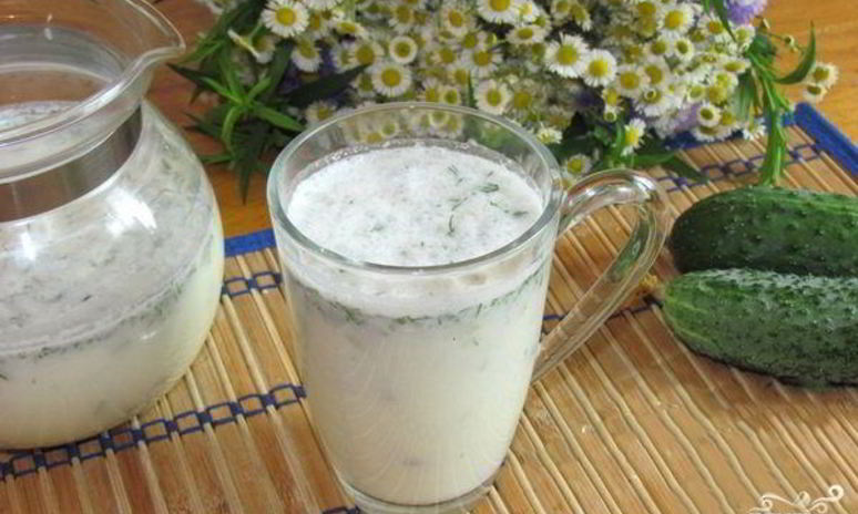 Рецепт айрана из сыворотки