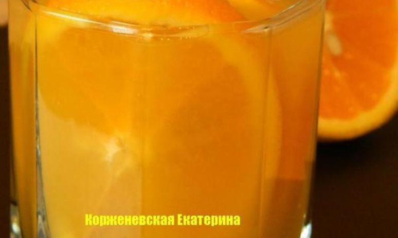 Рецепт апельсинового напитка