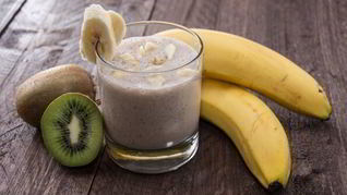 Бананово-шоколадный коктейль