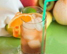 Апельсиновый холодный чай