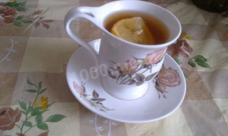 Рецепт чая с лимоном и медом