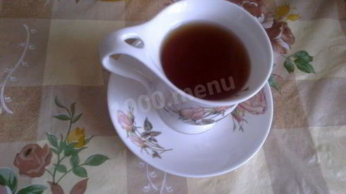 чай с лимоном и медом