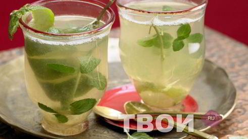 чай с мятой