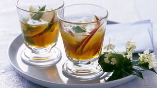 Чай с яблоком