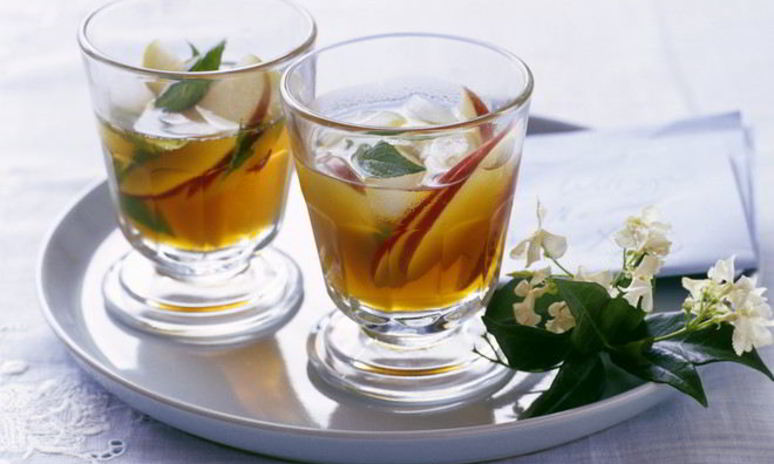 Рецепт чая с яблоком