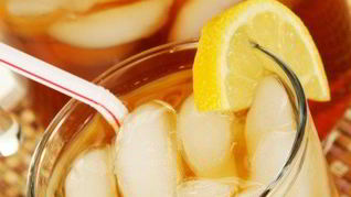 Лимонно-мятный ледяной чай