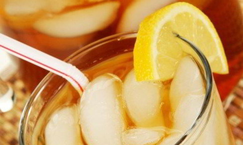 Рецепт лимонно-мятного ледяной чай