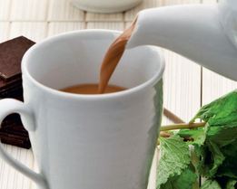 Мятный шоколадный чай