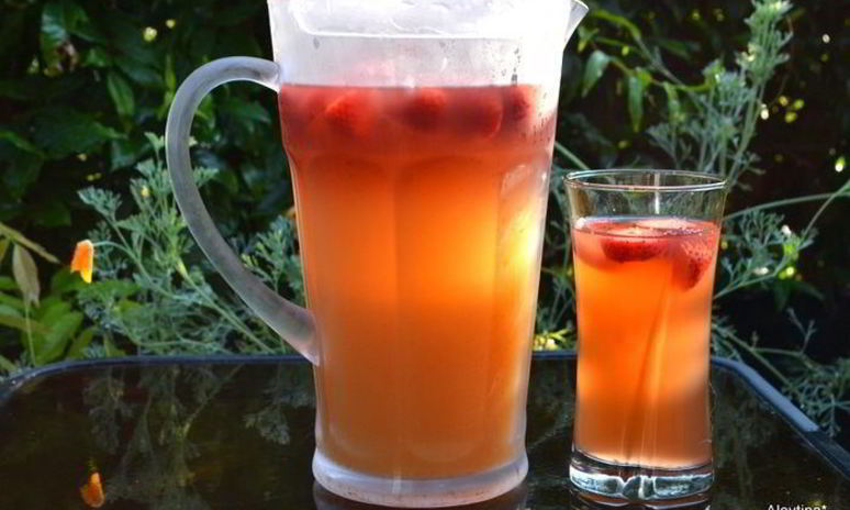 Рецепт персикового холодного чая