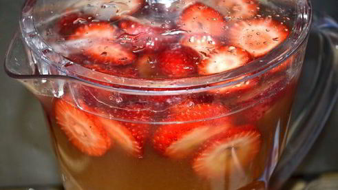 персиковый холодный чай