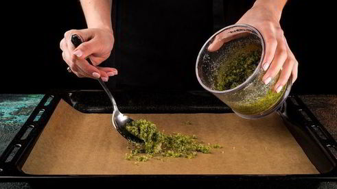 витаминный чай с киви и мятным сахаром