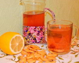 Зеленый чай с клубникой и бананом