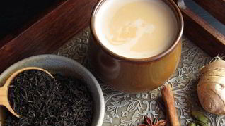 Зеленый чай с перцем