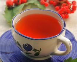 Зеленый чай с шиповником