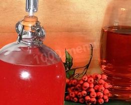 Домашнее вино из красной рябины