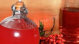 Домашнее вино из красной рябины