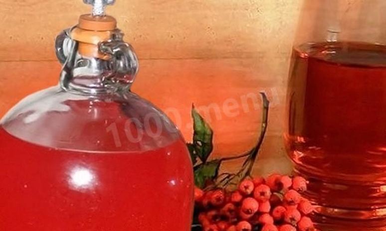 Рецепт домашнего вина из красной рябины