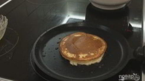 домашние блинчики с кленовым сиропом