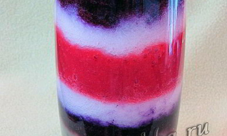 Рецепт фруктово-ягодного коктейль