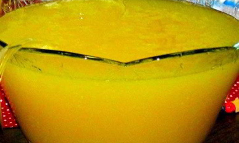 Рецепт гавайского пунша с шампанским