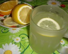 Имбирный напиток с цитрусовыми