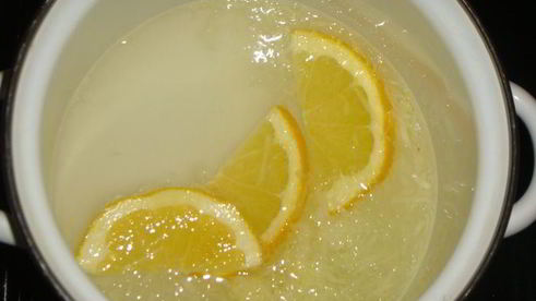 имбирный напиток с цитрусовыми