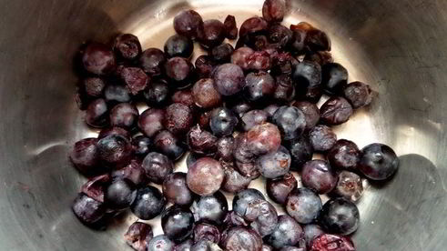 кисель осенний виноград