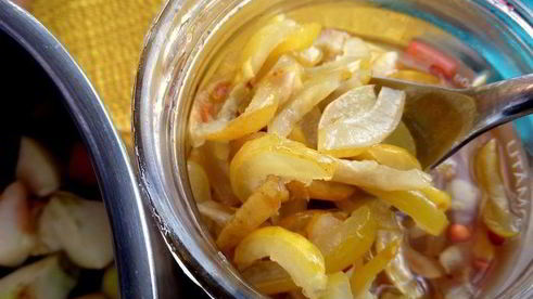 кисель осенний виноград