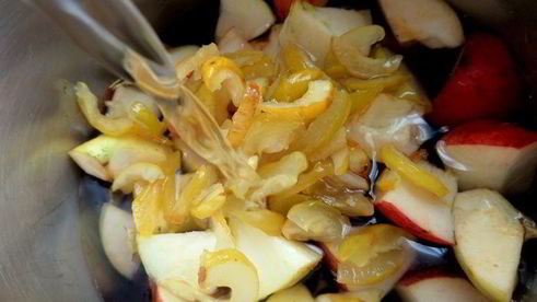 кисель осенний виноград