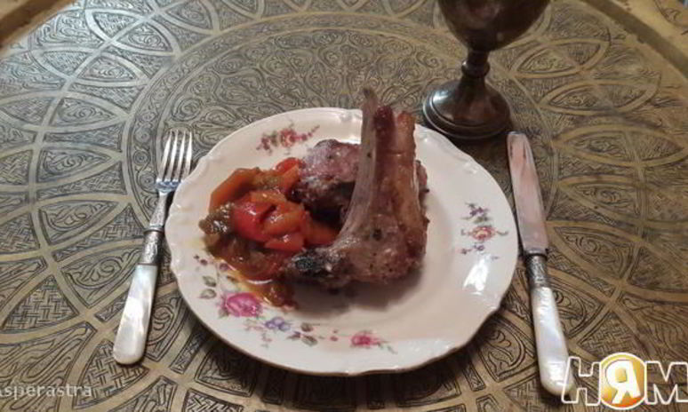 Рецепт баранины на кофейных зернах