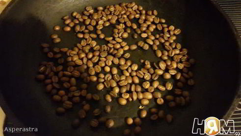 баранина на кофейных зернах