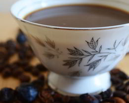 Черничный кофе