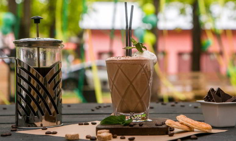 Рецепт холодного мятно-шоколадный кофе