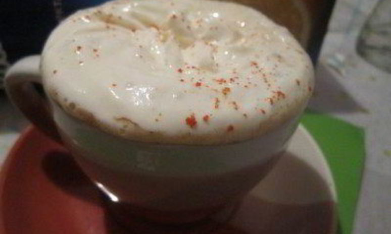 Рецепт кофе с горячей шапочкой