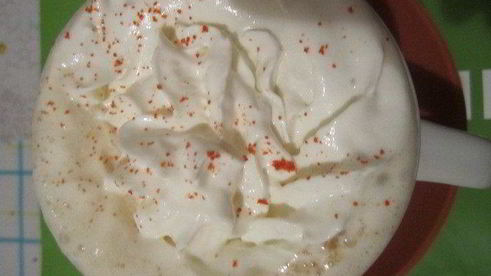 кофе с горячей шапочкой