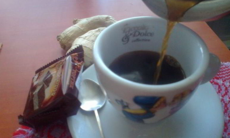 Рецепт кофе с имбирем и корицей