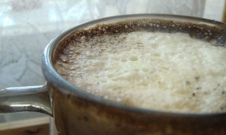 Рецепт кофе с молоком