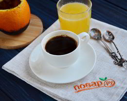 Кофе в апельсине Бодрячок