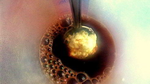 сырный кофе