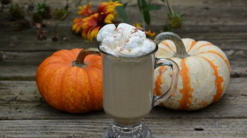 тыквенный латте по-домашнему