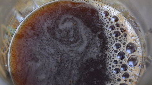 зимний кофе фраппе с корицей и имбирем