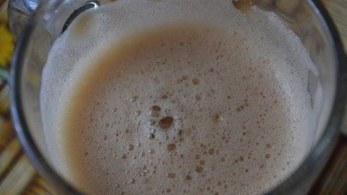 зимний кофе фраппе с корицей и имбирем