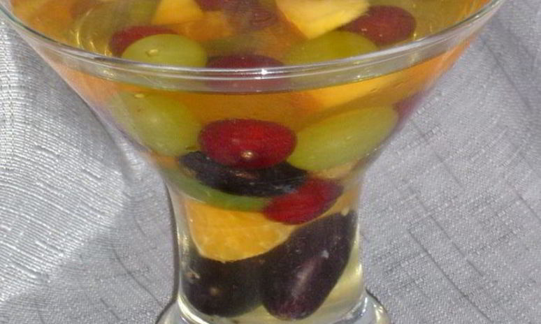 Рецепт коктейля из яблочного и виноградного сока