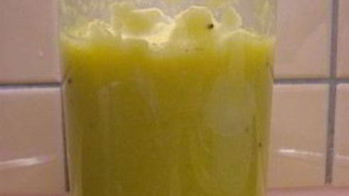 коктейль сюрприз с медом и киви