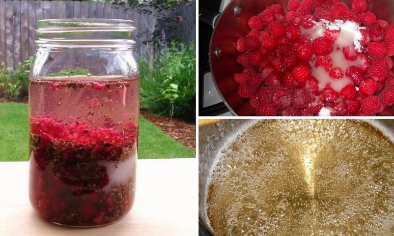 Рецепт малинового ликера