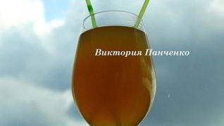 Имбирно-лаймовый лимонад на основе зеленого чая