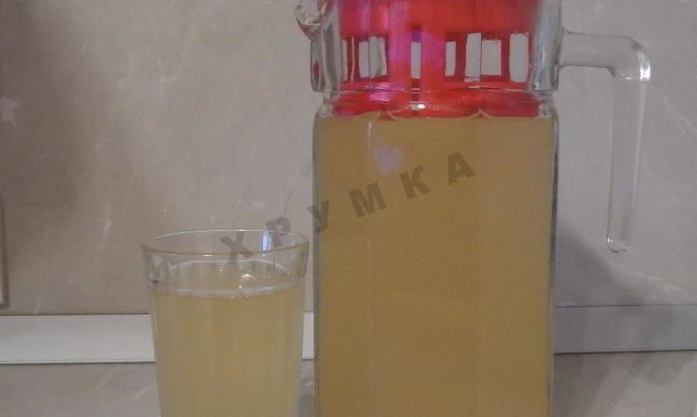 Рецепт имбирного лимонада с яблоками и лимонами